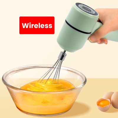 品質  Kitchen Mini USB Charging Port Handheld Electric Mixer Three Speed Adjustable 工場